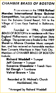 Chamber Brass of Boston